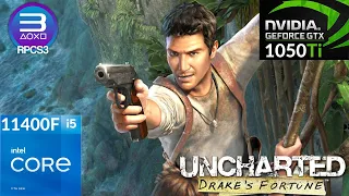 RPCS3 - Uncharted: Drake's Fortune  - GTX 1050ti + i5 11400F
