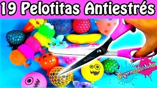 Cutting anti-stress balls (19 balls) / Supermanualidades