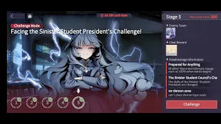 Eversoul - Sinister Student President's Challenge