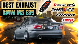 BMW M5 Exhaust Sound E39 🔥 Stock,Eisenmann,Dinan,Supersprint,Acceleration,Straight Pipe,Review+