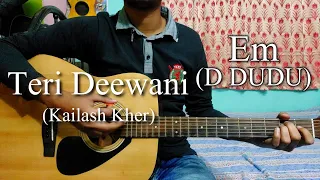 Teri Deewani | Kailash Kher | Easy Guitar Chords Lesson+Cover, Strumming Pattern, Progressions...