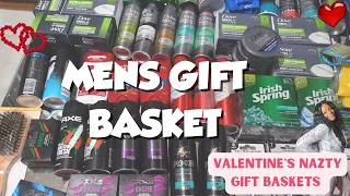 Mens Mr. Nazty Baskets | Valentines Day Gift baskets for men|Wholesale suppler #mensgiftbasket #vday