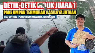 GAK ADA LAWAN PAKE UMPAN PALING MURAH INI‼️ MANCING 3 JAM HASILNYA DAPET 3 AMPLOP 8 JUTA‼️