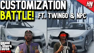 Bravado Buffalo STX Customization Battle ft. @twingeplaysgames, @gtanpc | GTA Online