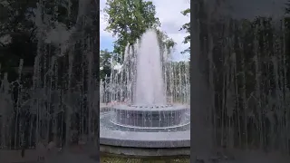 Музыкальный фонтан. Muzikinis fontanas #druskininkai