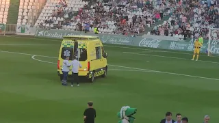 Se suspende el Partido CÓRDOBA-FERROL, por desplome del Jugador del Córdoba Gudelj.