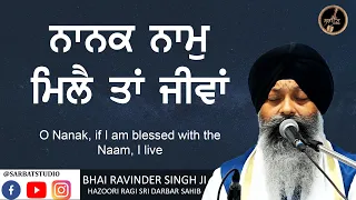 Nanak Nam Mile Ta Jeeva - Bhai Ravinder Singh Darbar Sahib
