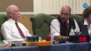 VIDEO: The City Council voted late Wednesday night to remove DeBary  Mayor Clint Johnson from office