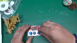 XR2206 function signal generator kit build