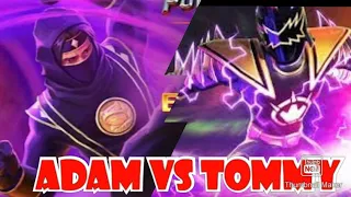 Tommy Oliver Dinothunder vs Adam park ninjetti | Power rangers legacy wars