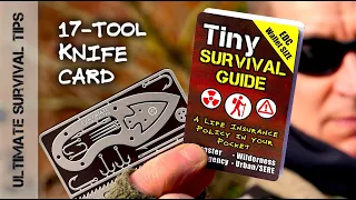 Tiny Survival Kit and Guide for Your Wallet: Tiny Survival Guide / Multi-Tool Survival Card