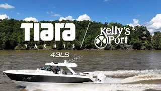 Tiara 43LS hitting the water right before Memorial Day!