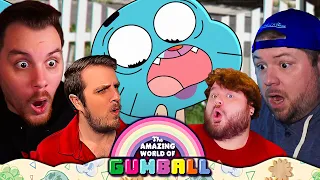 Gumball Episode 15 & 16 Group REACTION | The Gi / The Kiss