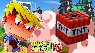 ER SPRENGT in der BASE des ADMINS! BAN?! - Minecraft Craft Attack 10 #82