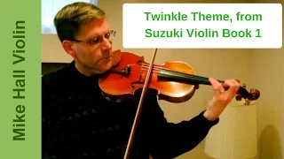 Twinkle Theme from Suzuki Violin Book 1