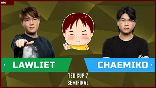 WC3 - TeD Cup 7 - Semifinal: [NE] LawLiet vs. Chaemiko [HU]