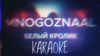 MNOGOZNAAL - БЕЛЫЙ КРОЛИК (минус + текст) #karaoke