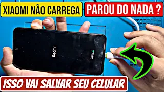 Xiaomi note 10 parou de carregar do nada | Como dar choque na bateria de qualquer Xiaomi sem abrir