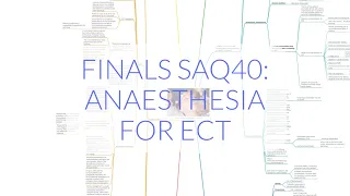 FINALS ANAES SAQ40: ANAESTHESIA FOR ECT