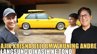 AJIK KRISNA BELI MOBIL BMW KUNING BUAT TONO NGGAK PAKE NAWAR.. THE REAL SULTAN BALI