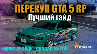 ПЕРЕКУП В ГТА 5 РП - КАК СТАТЬ ПЕРЕКУПОМ НА ГТА 5 РП - ПУТЬ ПЕРЕКУПА GTA 5 RP - ЗАРОБОТОК ПЕРЕКУПА