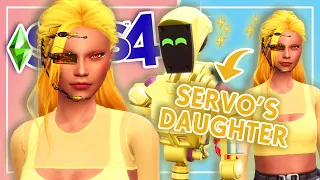the servo child is now a TEEN!! || Sims 4 Occult Baby Challenge #63
