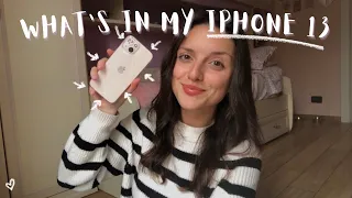 WHAT'S IN MY IPHONE 13 | schermate home & organizzazione delle app