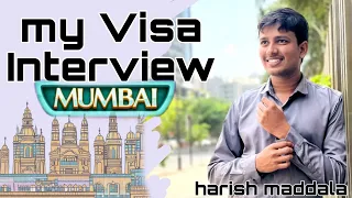 My #F1 Visa Day | Mumbai Consulate | #HarishMaddala Vlogs #MsinUSA