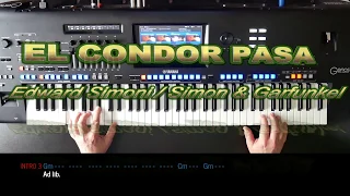 El Condor Pasa - E. Simoni/Simon&Garfunkel, Cover, mit titelbezogenem Style auf Genos eingespielt