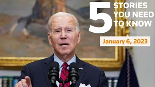 January 6, 2023: Biden, Jan. 6, McCarthy House speaker vote, Capitol police, Ukraine, California