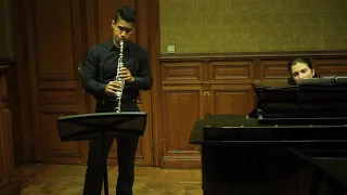 Sonata para clarinete y piano de Carlos Guastavino (III mov)