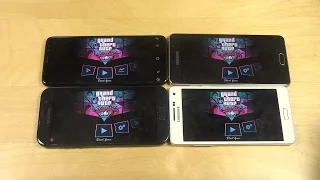 GTA Vice City Samsung Galaxy S8 vs  Galaxy A5 2017 vs  A5 2016 vs  A5 2015 Gameplay Review