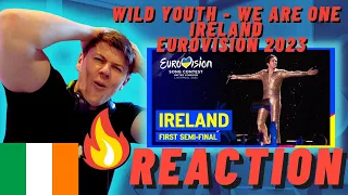 Irelands Biggest Reactor REACTS TO 🇮🇪Ireland - EUROVISON 2023 WILD YOUTH