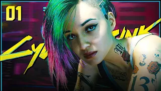 Money, Power, and Notoriety - Let's Play Cyberpunk 2077 Part 1 [Blind Corpo PC Gameplay]