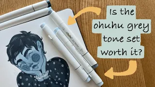 Ohuhu Grey Tone Marker Set Review