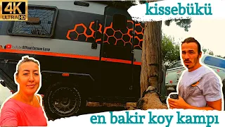 BODRUM'UN EN BAKİR KOYU KARAVAN KAMPI #karavan #kamp #l200