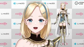 Vtuber向け高可動域Live2Dモデル「エレノア」表情変化サンプル