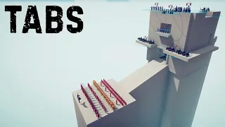 Неприступная крепость Totally Accurate Battle Simulator