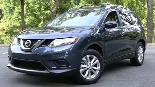 2015 Nissan Rogue SV Start Up, Road Test, and In Depth Review