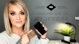 HOW I FILM AND EDIT VIDEOS FOR YOUTUBE ON MY IPHONE | Beauty Room Tour Series Pt.3