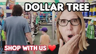 COME WITH US TO DOLLAR TREE So good I had to show you !  DOLLAR TREE SHOP WITH ME