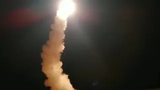 Ночные стрельбы ПВО  на государственном полигоне Ашулук 2019