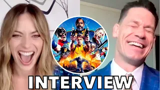 “F*ck Marvel!” THE SUICIDE SQUAD Hilarious Cast Interview: Margot Robbie, John Cena and more!