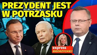 Prezydent JEST W POTRZASKU! SZEJNA: Duda POPEŁNIA BŁĄD i w niego BRNIE