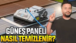 Güneş paneli nasıl temizlenir? - Panel temizleme robotunu inceledik!