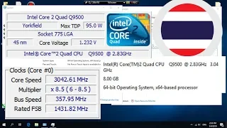 TH - How to Overclock Core 2 Quad Q9500 2.83 to 3.04 Ghz