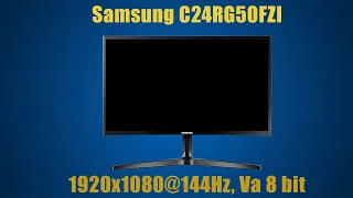 Лучший бюджетный монитор без ghosting -  Samsung C24RG50FZI 1080р@144 hz на VA матрице.