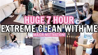 MASSIVE 7 HOUR CLEAN WITH ME | SPEED CLEANING MOTIVATION | SPRING CLEANING 2022