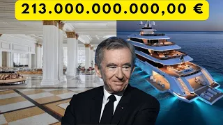 La vita di LUSSO dell'uomo più ricco del mondo (Bernard Arnault)
