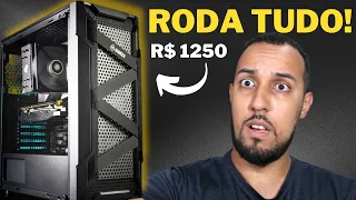 juntei UM KIT XEON DE R$ 300 E UMA PLACA DE VÍDEO BARATA e surgiu o PC GAMER BARATO QUE RODA TUDO!